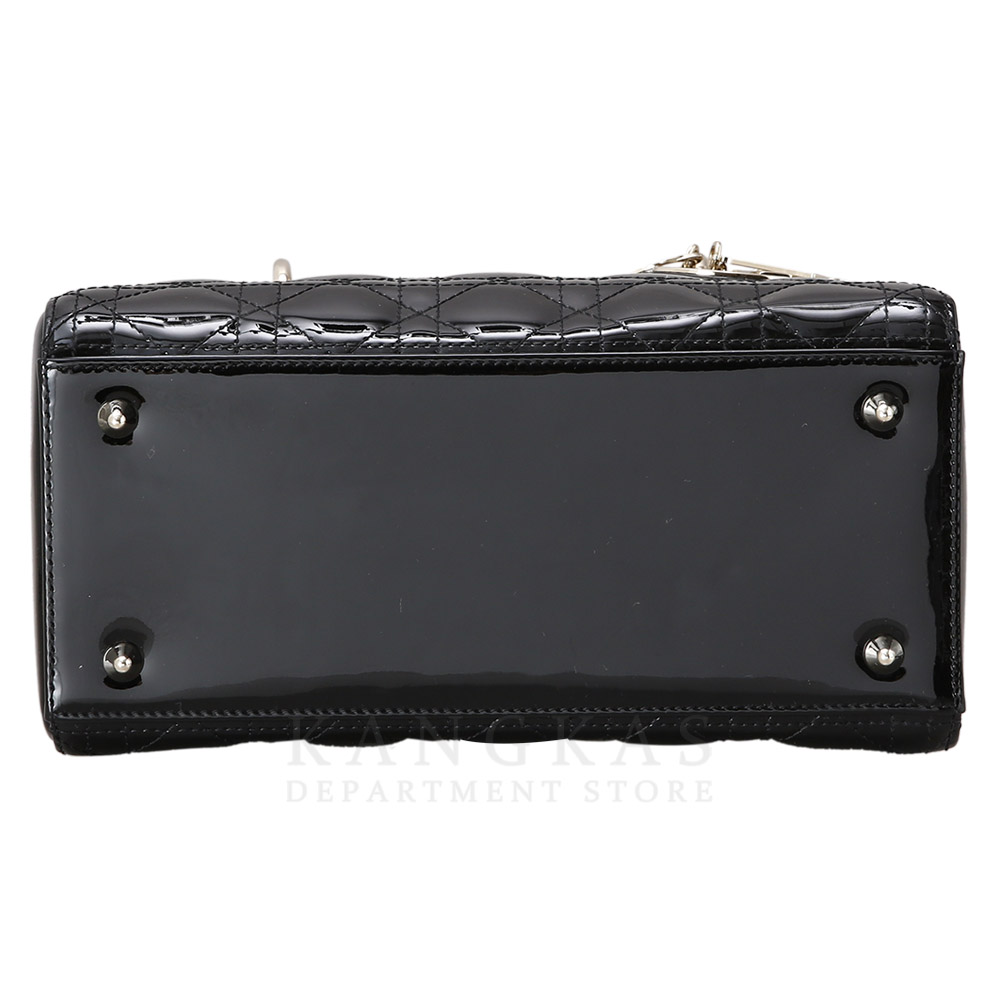 CHRISTIAN DIOR(USED)크리스찬디올 레이디디올 페이던트 미듐 블랙